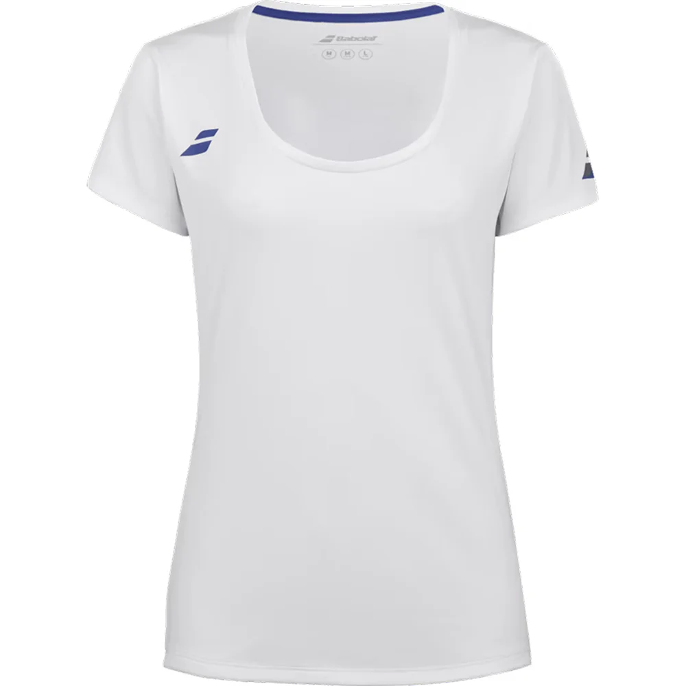 Babolat Play CS Top Blanco – top de rendimiento ligero para mujer - imagen 1